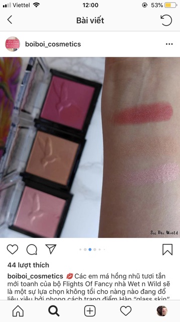 PHẤN MÁ WET N WILD COLOR ICON BAKED BLUSH