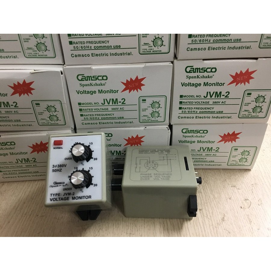 Rơle bảo vệ điện áp Camsco JVM-2