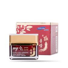 Kem Dưỡng Da Tổng hợp Ngày & Đêm Hồng Sâm My Gold Hàn Quốc (Đỏ) 50ml