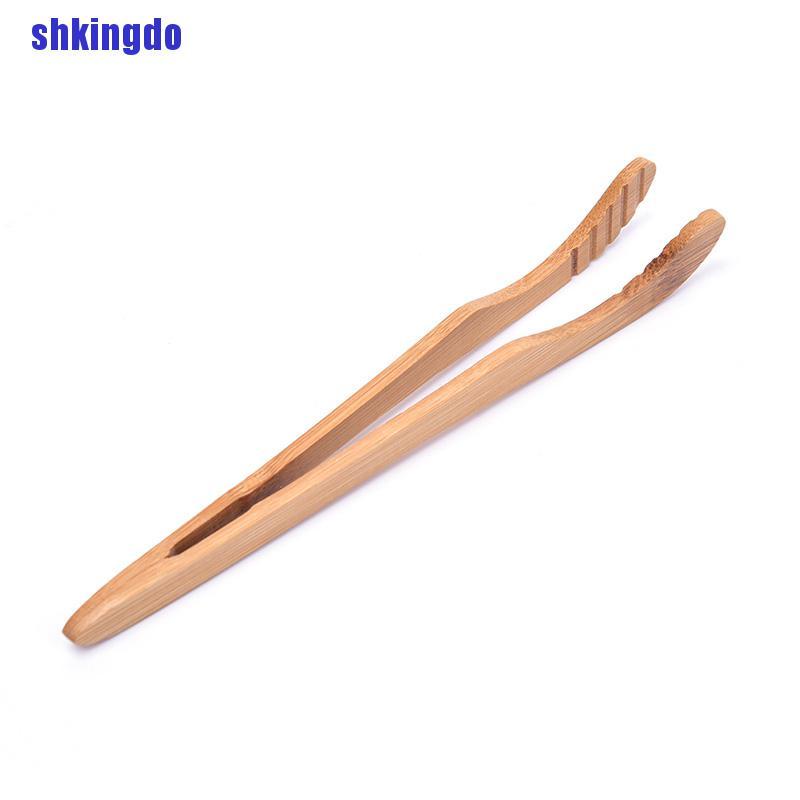 Kẹp gắp trà bằng gỗ tre tiện dụng