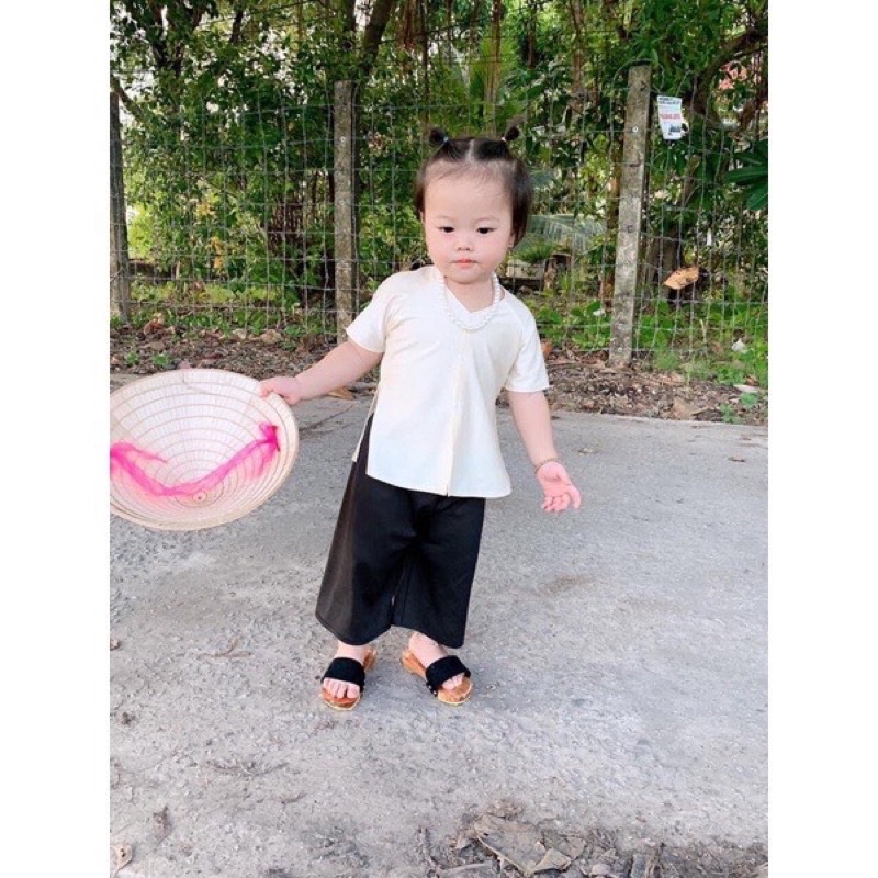 SET BÀ BA CHO BÉ GÁI 3 MÀU