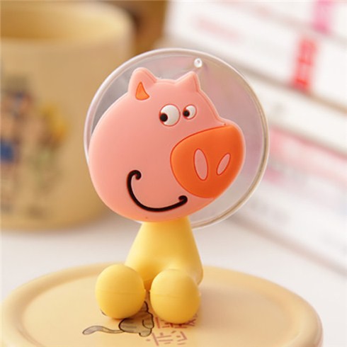 Sỉ 30 móc treo bàn chải hình thú ngộ nghĩnh