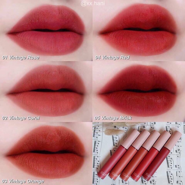 Son kem Eglips  Velvet Fit Tint
