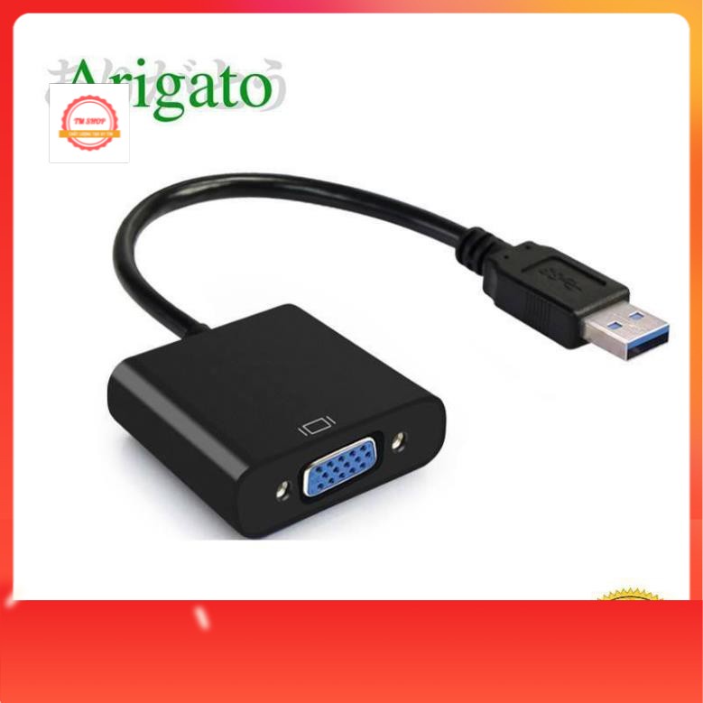 Cáp chuyển đổi USB 3.0 to VGA Arigato. TM