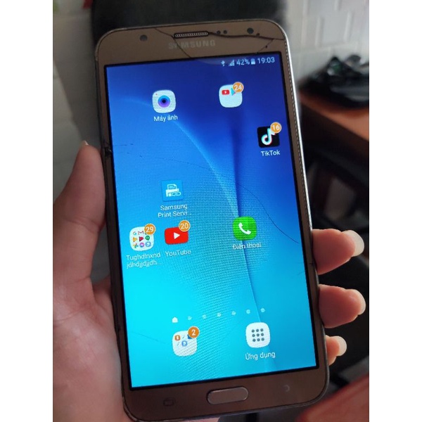 Điện thoại cũ Samsung J700 (2sim) tặng cáp.