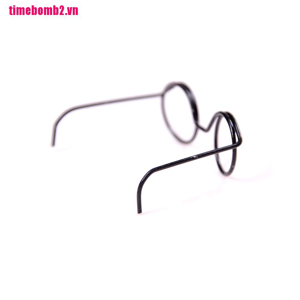 Bộ 2 mắt kính gọng tròn đáng yêu cho búp bê tỉ lệ 1/ 6 30cm