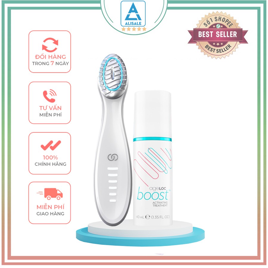 Máy chạy tinh chất serum ageloc boost nuskin - giúp làm đẹp da