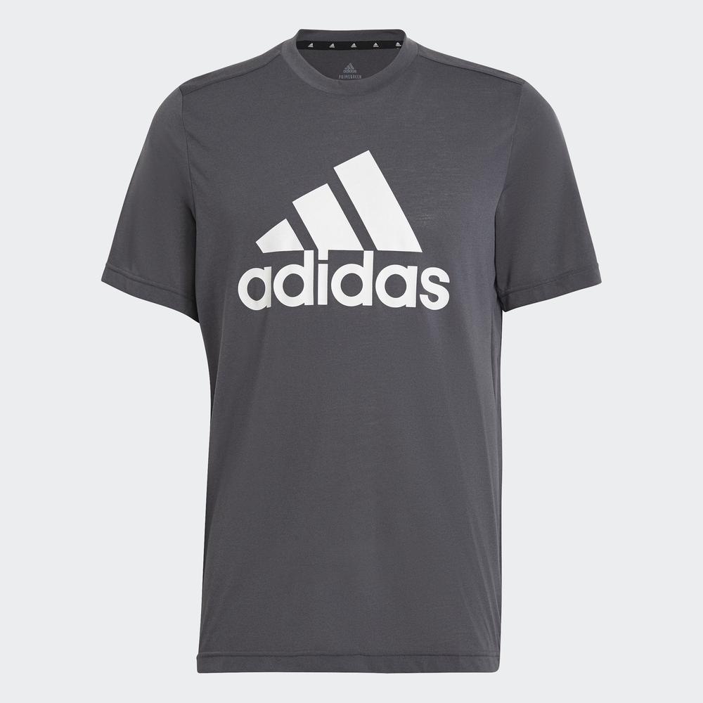 Áo Tee adidas TRAINING Nam AEROREADY Designed 2 Move Feelready Sport Logo Tee Màu xám GT3113