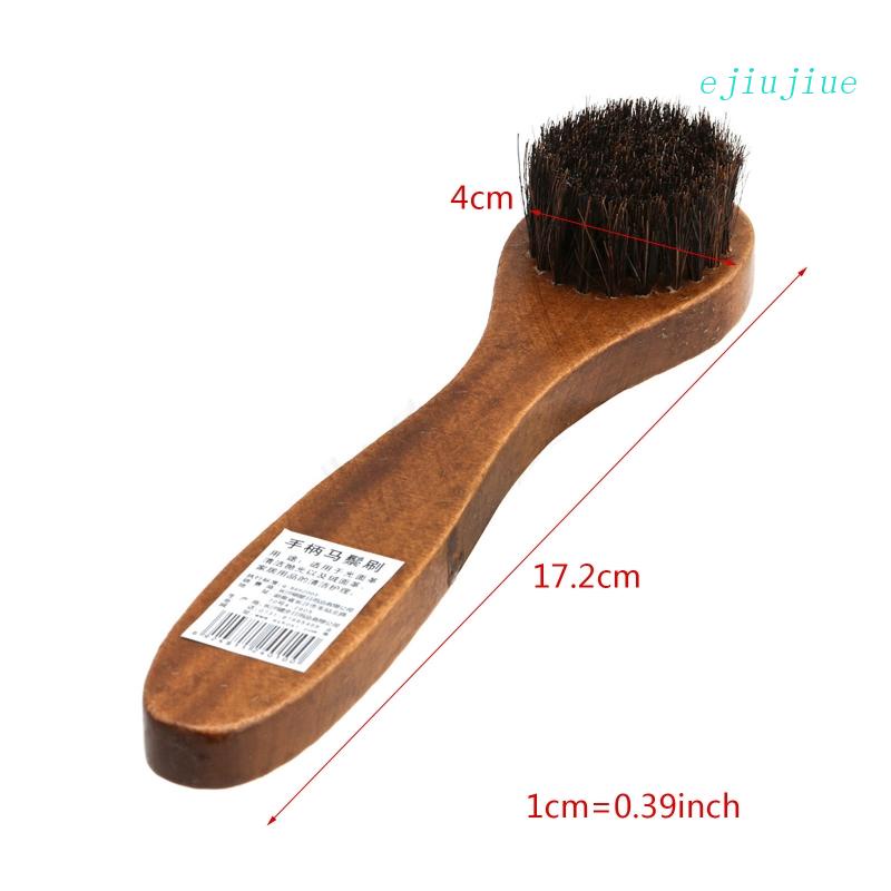 Cọ Đánh Bóng Giày Cán Dài Chất Liệu Lông Ngựa