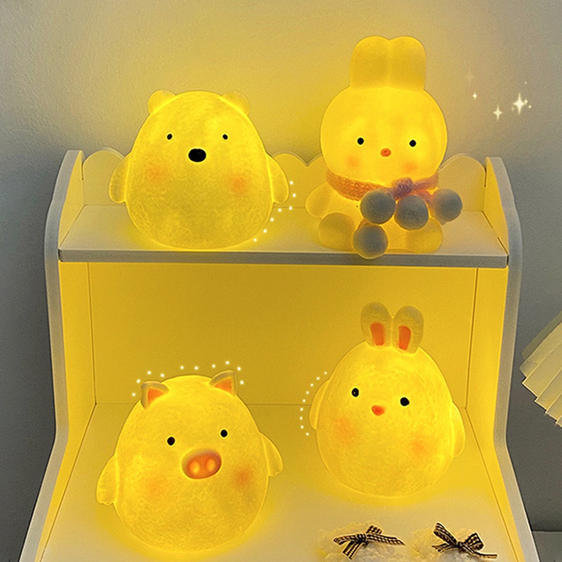 Đèn LED Ngủ Để Bàn Hình Thú Cưng Dễ Thương Trang Trí Phòng Ngủ