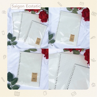 Ruột binder sổ còng giấy refill a5, b5 26 30 lỗ