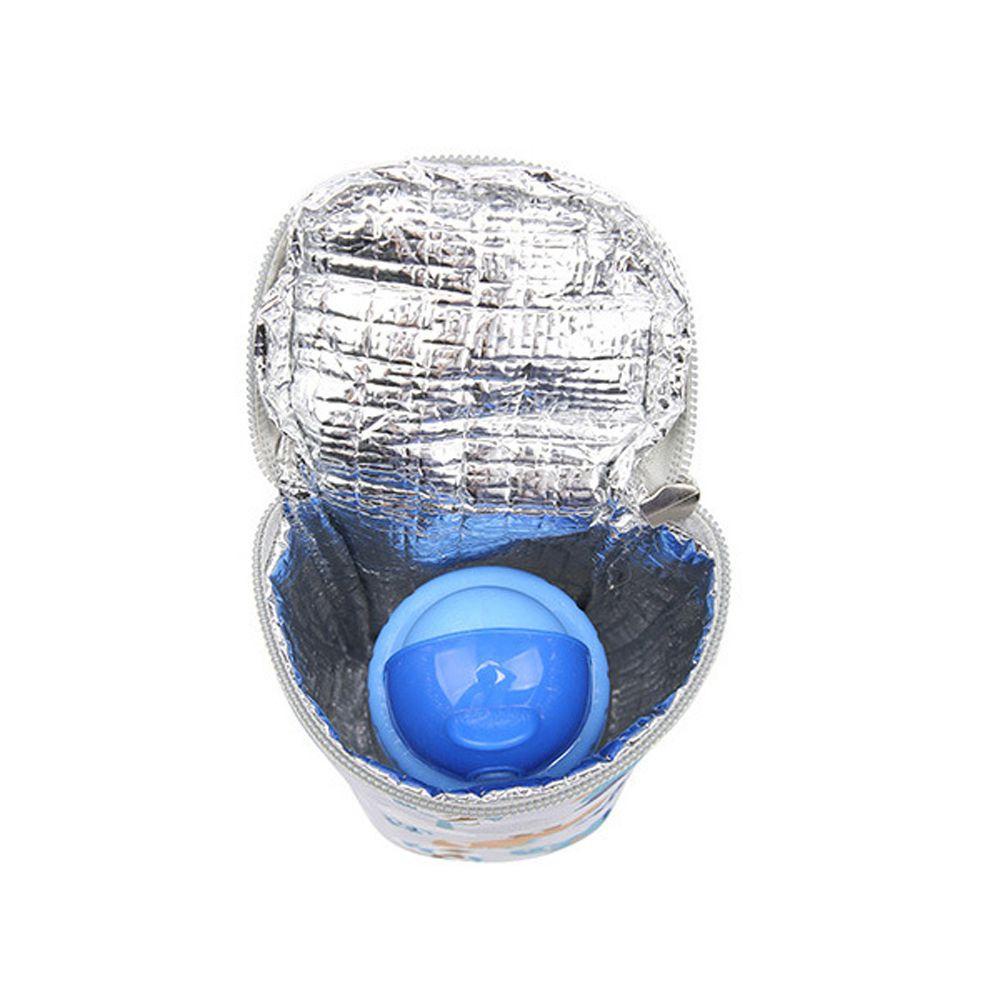 Mmluck Túi Đựng Thức Ăn Giữ Nhiệt Chống Thấm Nước Họa Tiết Hoạt Hình Đơn Giản Gắn Xe Đẩy Em Bé