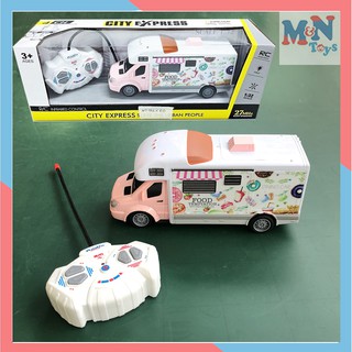 Xe điều khiển từ xa ô tô chở đồ đông lạnh có đèn ht146