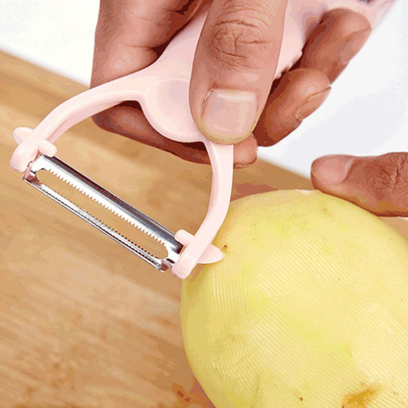 Dụng cụ bào gọt vỏ củ/ quả hai đầu đa năng cho nhà bếp