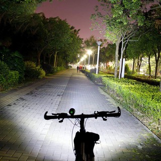 Đèn pin LED 3 chế độ cho xe đạp