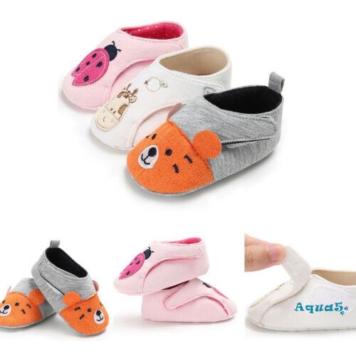 ℒℴѵℯ~Baby Girl Boy Kids Soft Sole Crib Shoes Sneakers Cotton Shoes Anti-slip 0-18M