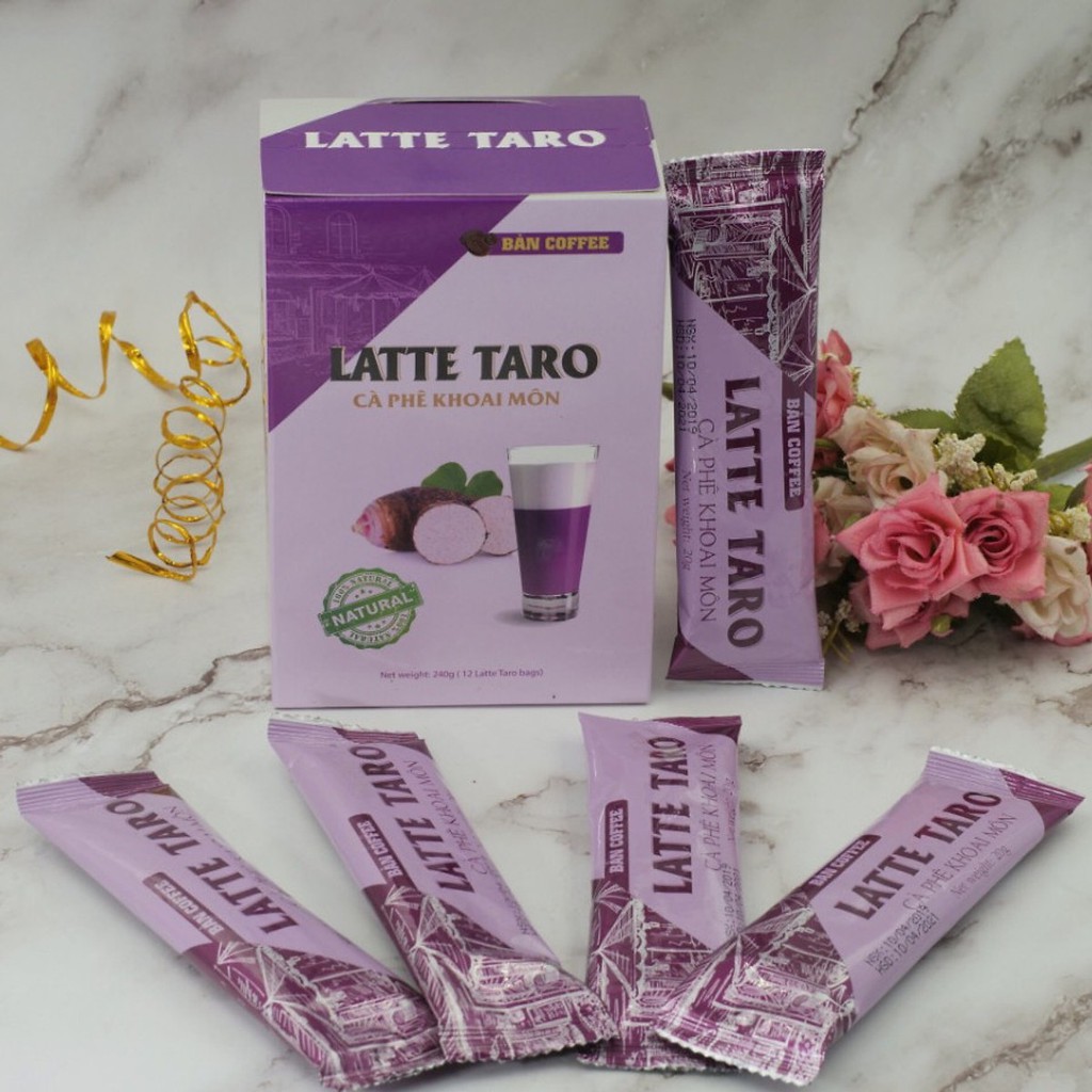 Latte Cà phê loại hòa tan - Hộp Latte 12 Tép x 20 g | BigBuy360 - bigbuy360.vn