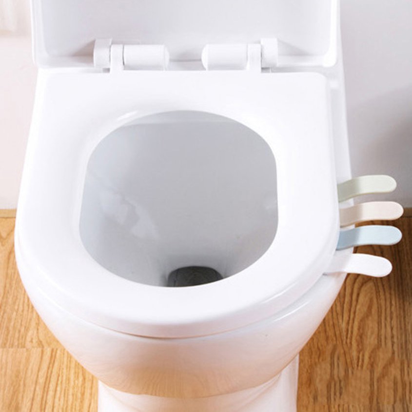 Dây Miếng nhấc nắp bồn cầu bằng silicon bảo đảm vệ sinh Dụng cụ lật nắp miếng dán nhấc nắp bồn cầu