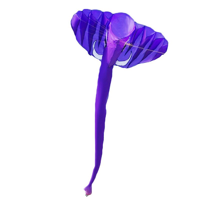 Diều Mềm Hình Voi 3D Cỡ Lớn Không Khung Giải Trí Cho Gia Đình