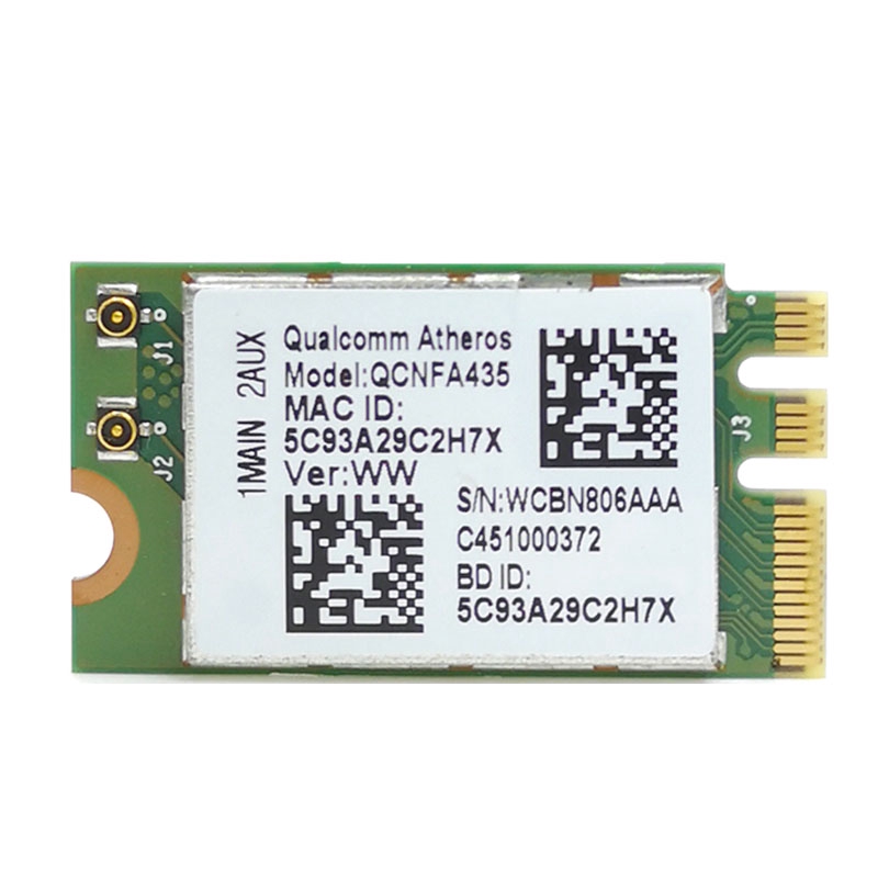 Card Chuyển Đổi Không Dây Qua Mạng Qua Bluetooth 4.1 Cho Atheros Qca9377 Qcnfa435 802.11ac 2.4g / 5g Ngff Wifi Card Bluetooth 4.1 | BigBuy360 - bigbuy360.vn