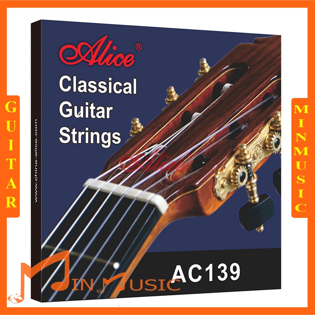 [Mã LIFE20KALL giảm 10% đơn 50K] Dây Đàn Guitar Classic Alice AC139