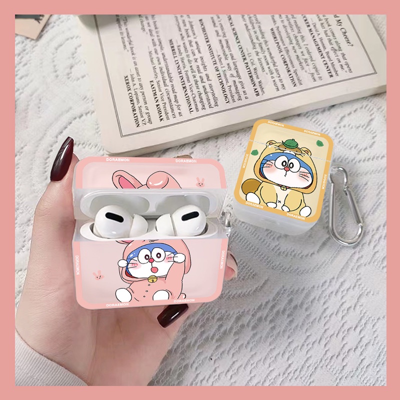 Ốp Bảo Vệ Dorermon Cosplay cho Tai Nghe Airpods 3/ Airpods Pro/ Airpods 1/2