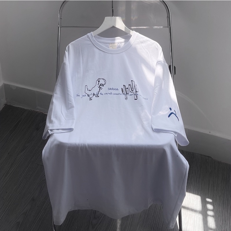 Áo thun Sadboi.z DINO đủ tag tem v2 ảnh thật unisex ( nam nữ mặc đều được)