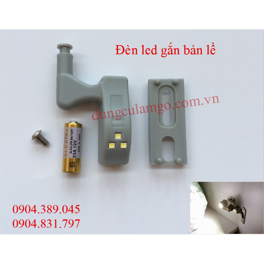 Đèn led chiếu sáng gắn bản lề