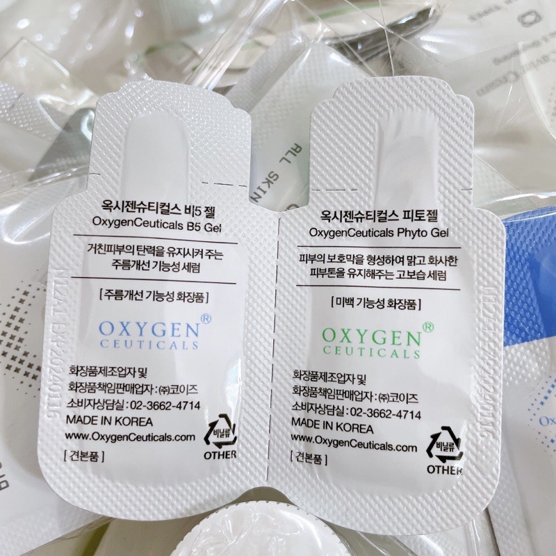 Gói Sample dùng thử Oxygen Ceuticals B5 Gel