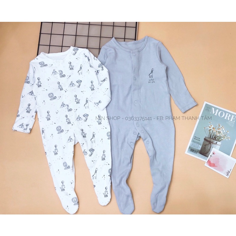 Body liền vớ cotton cho bé - GEO5