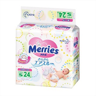 Tã dán Merries NewBorn 24