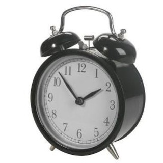 Đồng hồ báo thức IKEA DEKAD - Alarm clock, black