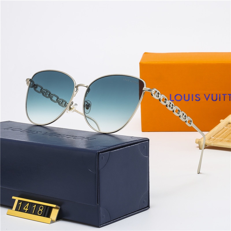 Kính Mát Phân Cực Hiệu LV Kèm Hộp Đựng Dành Cho Nam Và Nữ