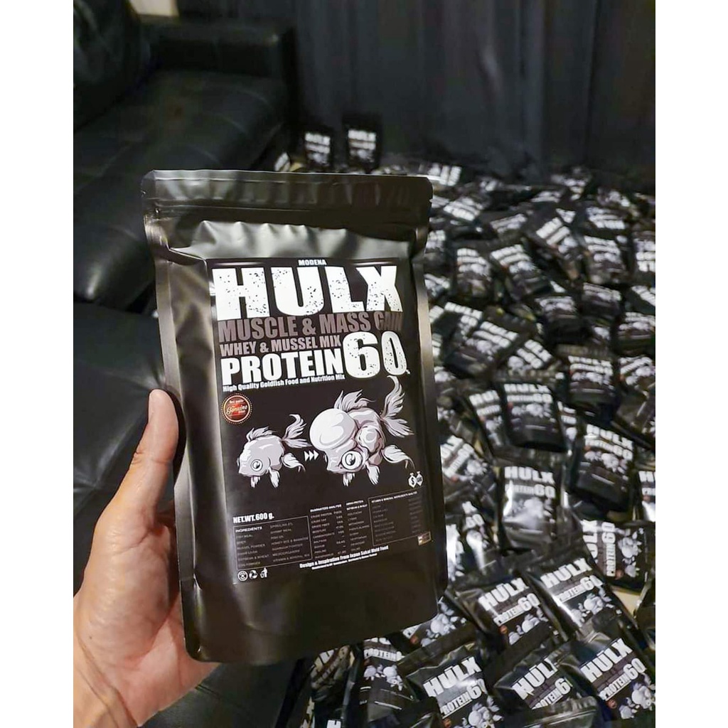 Thức Ăn Cho Cá Vàng - Cám Hulx 60% Protein giúp phát triển toàn diện cho cá lớn nhanh, đẹp và khỏe mạnh. Hulx Vietnam