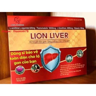 LION LIVER – Thực phẩm hỗ trợ giải độc Gan, tăng cường chức năng Gan