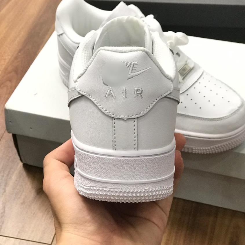 Giày thể thao AF1 Trắng, Giày sneaker air force 1 trắng full nam nữ siêu hot dễ phối đồ tặng FullBoxBill