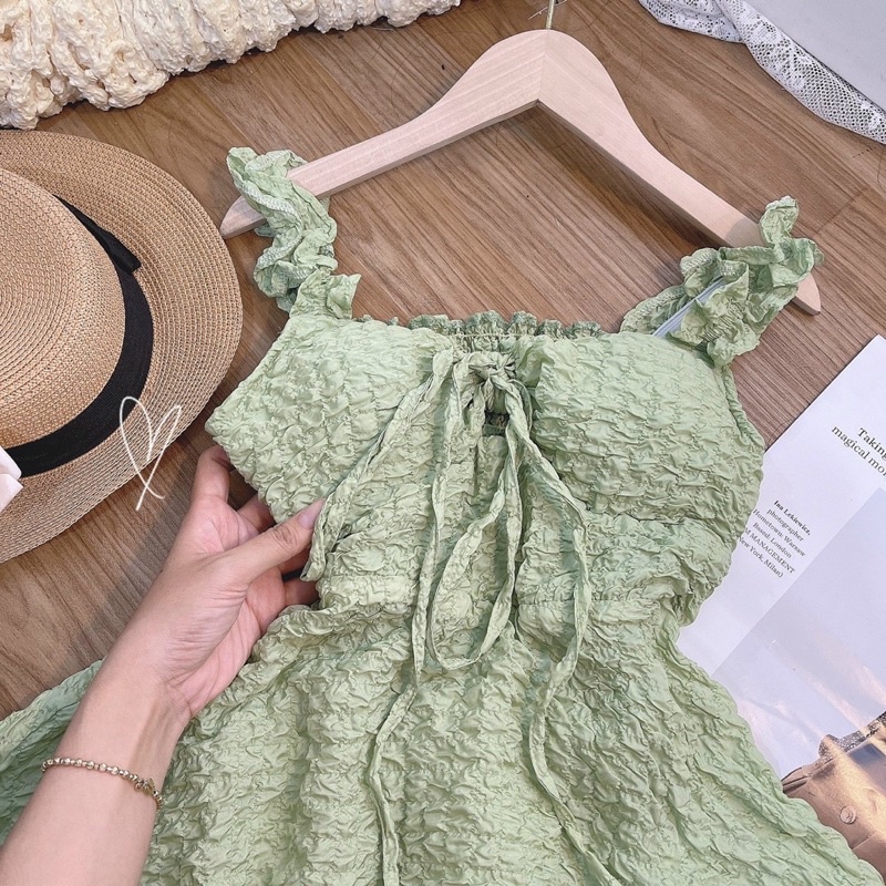 đầm xốp bơ 2dây