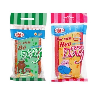 Xúc xích tiệt trùng everyday hạ long gói 10 cây
