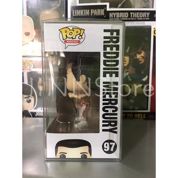Đồ chơi mô hình JINNStore Funko Pop Rocks Queen Freddie Mercury 97 FYE độc đáo