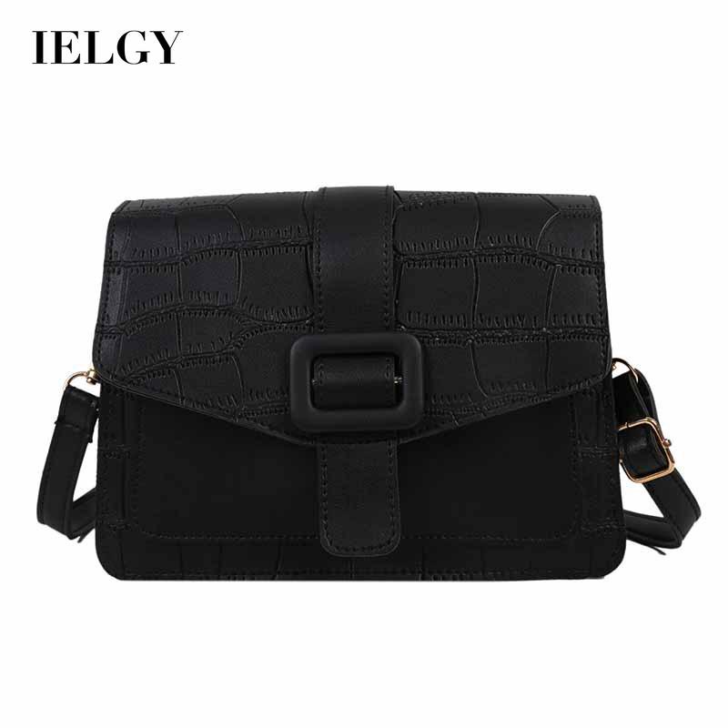 Túi Đeo Vai Dáng Vuông Vân Da Cá Sấu Kiểu retro Thời Trang Cho Nữ