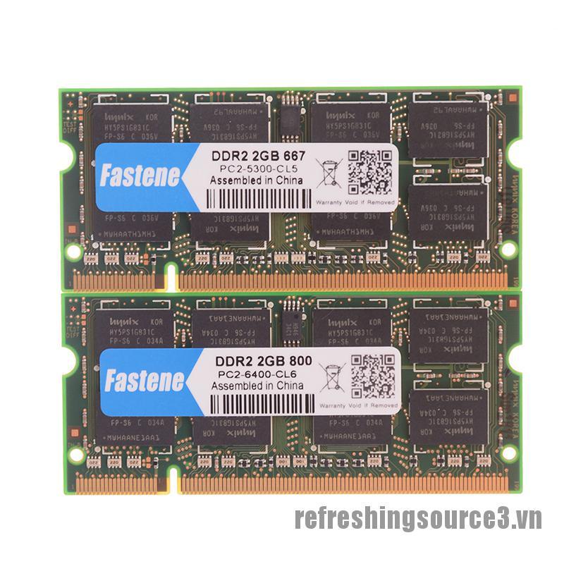 Thẻ Nhớ Ram 2gb Ddr2 Pc2-6400 Ram 667mhz 800mhz Cho Notebook