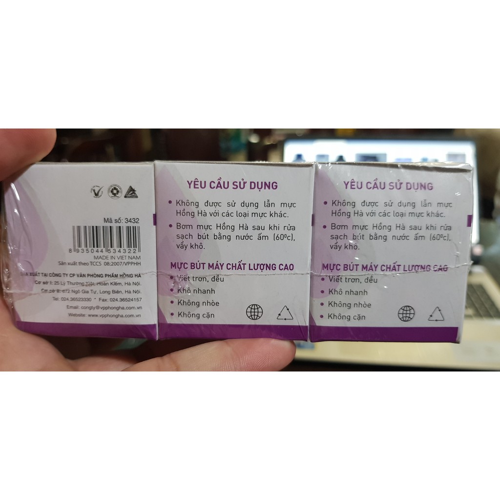 Combo 2 Lọ Mực Tím hồng Hà | BigBuy360 - bigbuy360.vn