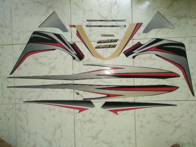 Bộ tem Airblade 2012 màu đồng đen