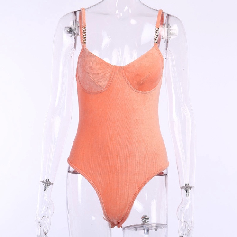 Đồ bơi vải nhung kẻ ôm dáng hở lưng thời trang quyến rũ dành cho nữ MODOU - SIÊU HOT | BigBuy360 - bigbuy360.vn