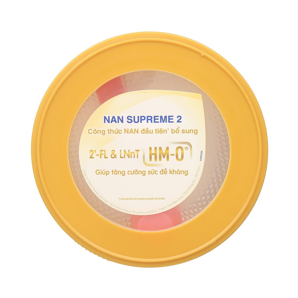 Sữa Bột Nestlé NAN SUPREME 2 - Hộp 800gram