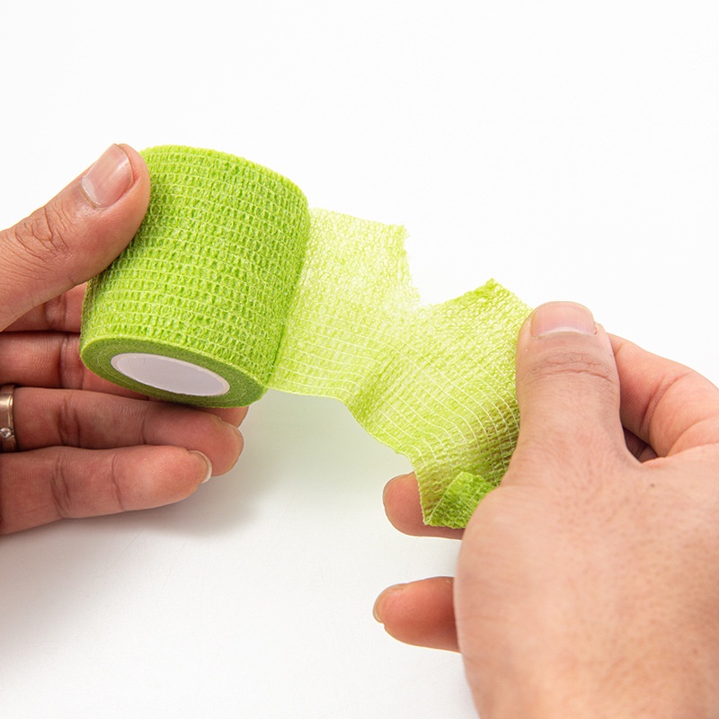 Băng keo ca su non co dãn tự dính, băng cuốn phòng tránh chấn thương