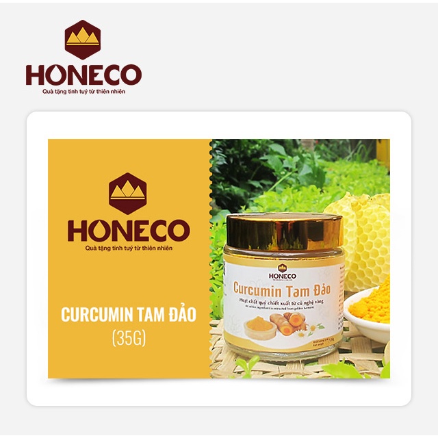 Toàn Quốc [Evoucher] Miễn phí giao hàng Mật Ong Honeco - Sản phẩm Mật Ong Curcumin Tam Đảo 35g trị giá 298.000 VNĐ