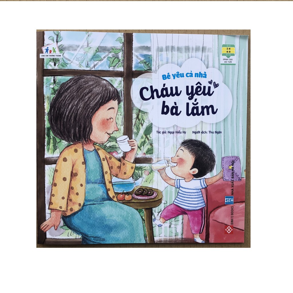 Sách Bé yêu cả nhà, bộ 4 quyển