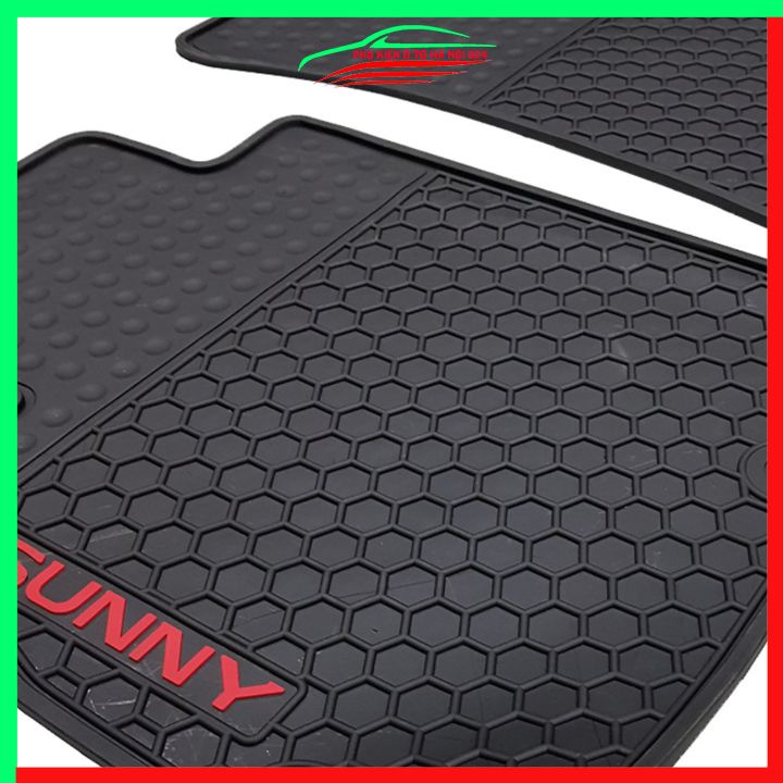 Thảm lót sàn cao su cho xe Nissan Sunny 2011-2023 hàng chuẩn theo xe chịu lực tốt