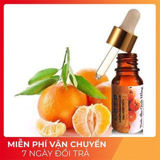 [kHÔNG HÓA CHẤT] Tinh Dầu Quýt 10ml -Thần Dược Khử Mùi và Đuổi Muỗi Của Ấn Độ.